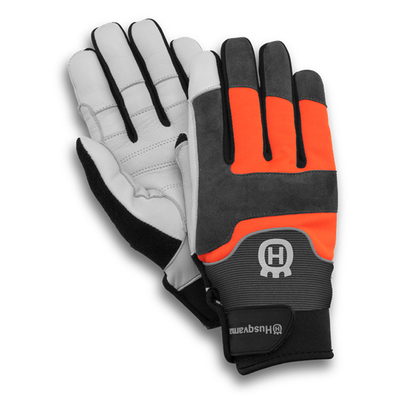 Husqvarna Handschuh Technical mit Schnittschutz - zum Schließen ins Bild klicken
